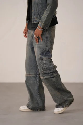 00111BDE - BAGGY DESMONTABLE OXIDO - Vista 1
