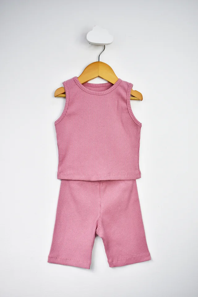 Conjunto - Canelado Lycra