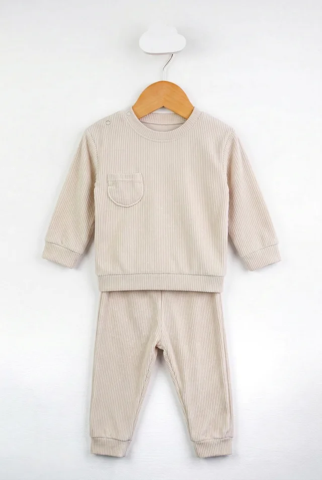 Conjunto - Plush Acanalado