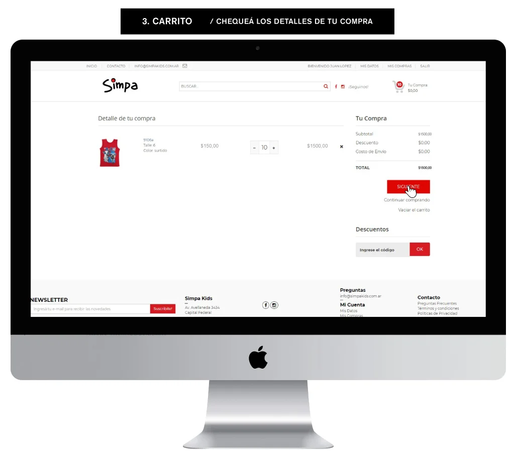 C&oacute;mo comprar Simpa 9