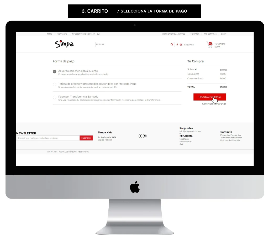 C&oacute;mo comprar Simpa 11