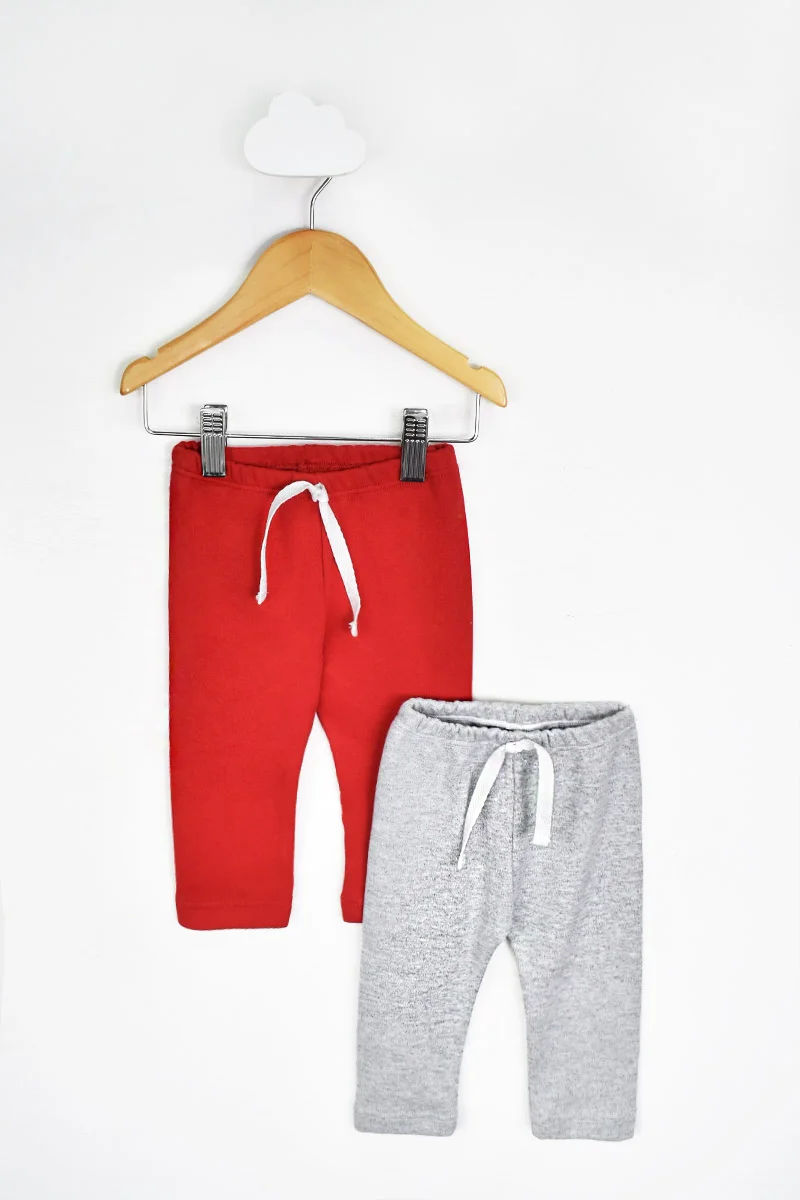 Pantalones Pack x2 - Interlock