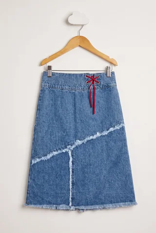 Pollera - Jean - Vista 1