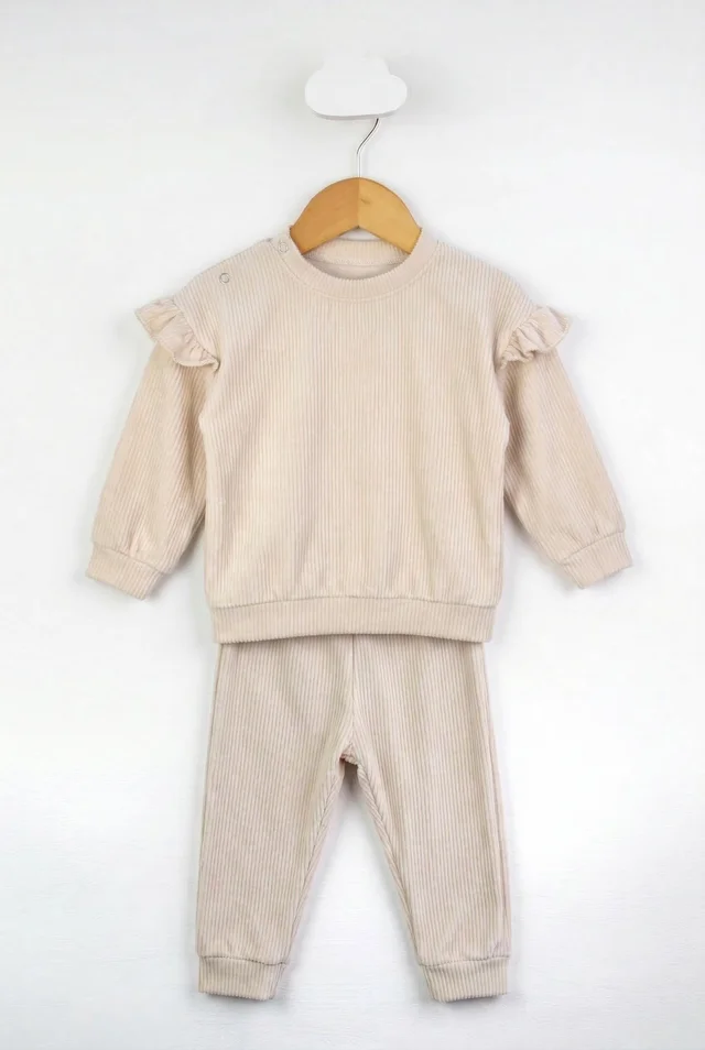 Conjunto - Plush Acanalado
