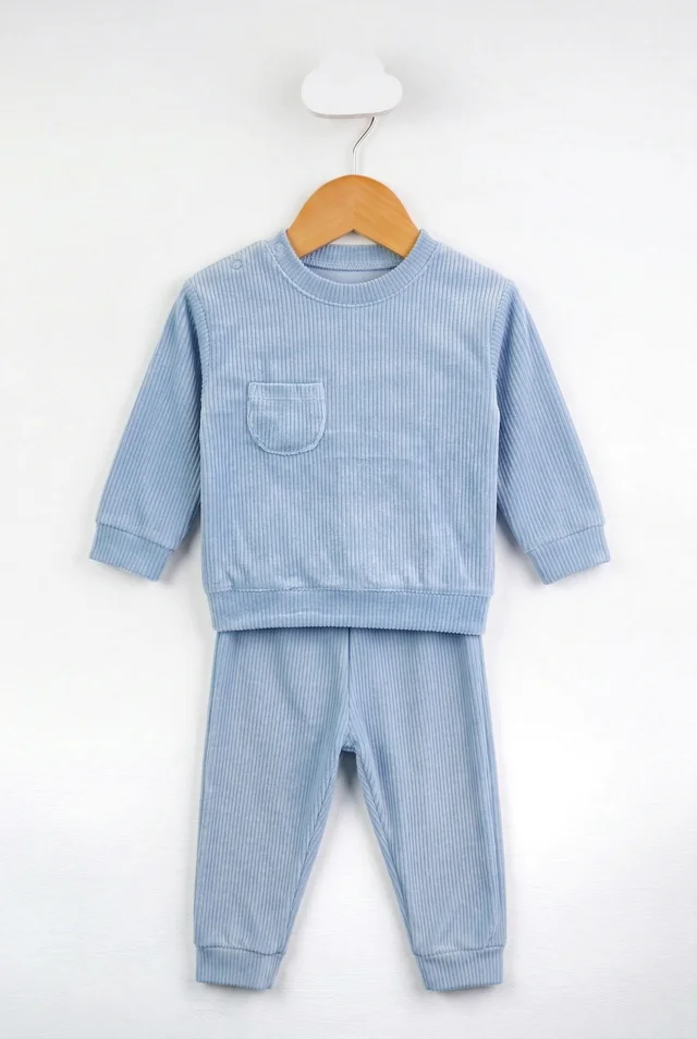 Conjunto - Plush Acanalado