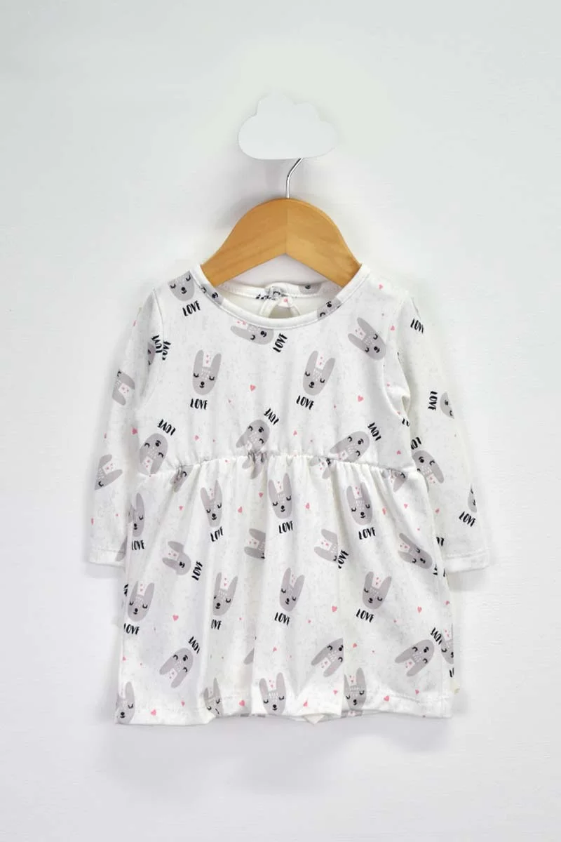 Vestido - Modal frisado