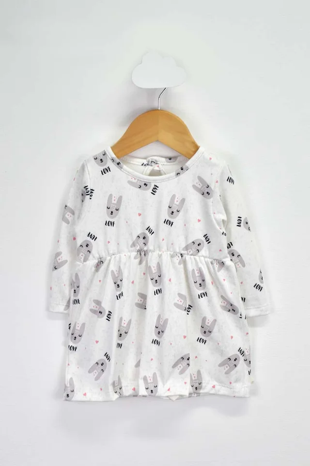 Vestido - Modal frisado