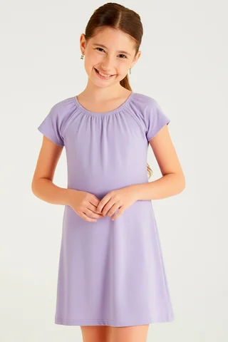 Vestido -Algodón con lycra - Vista 1