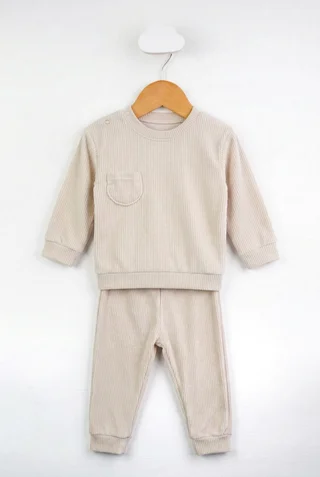 Conjunto - Plush Acanalado - Vista 1