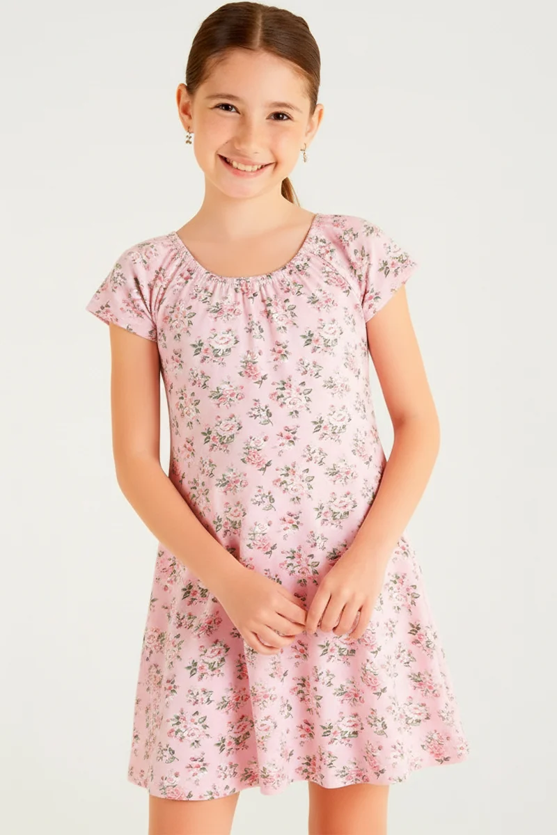 Vestido -Algodón con lycra