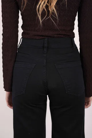 WIDE LEG GEA BLACK - Vista 6