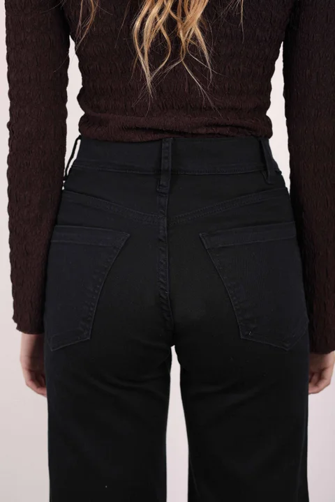 WIDE LEG GEA BLACK