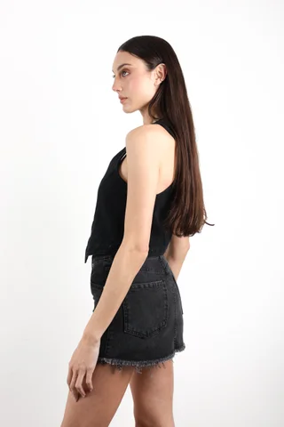 SKORT OFELIA BLACK - Vista 4