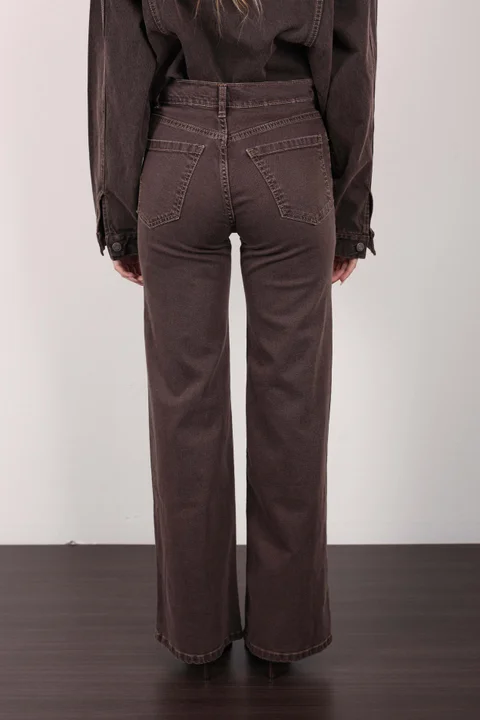 WIDE LEG GEA COFFEE
