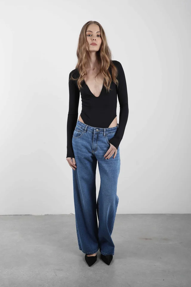 WIDE LEG HADES BLUE