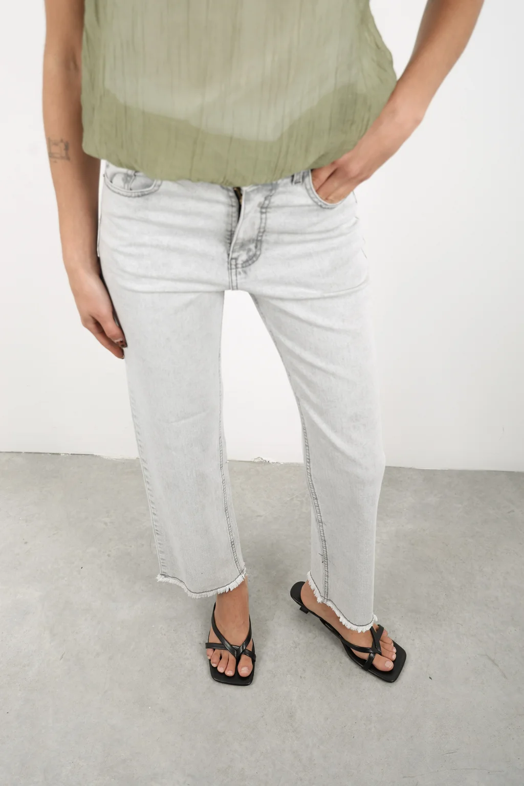 CROPPED DAFNE SILVER - 5