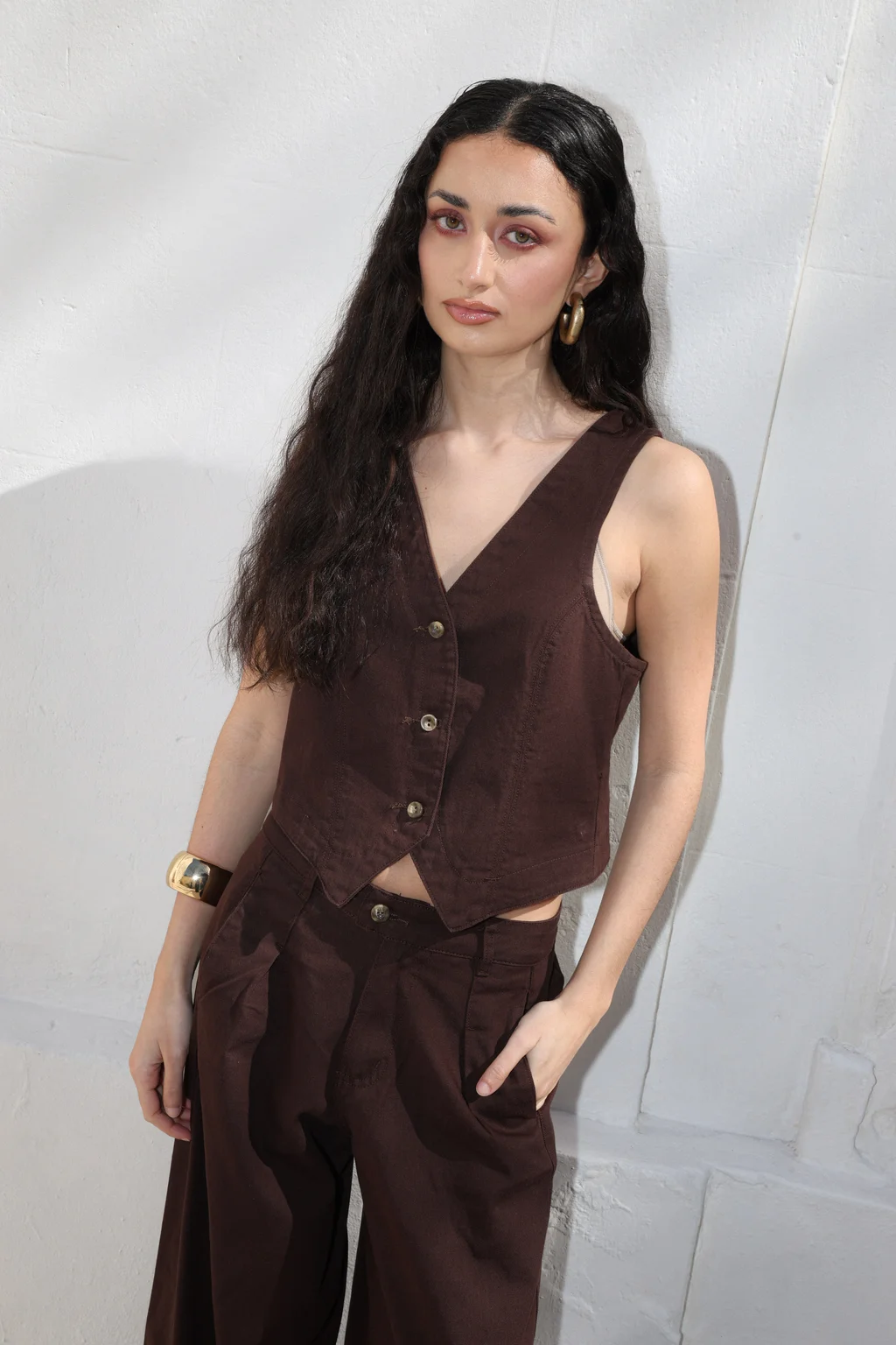 CHALECO PARIS MARRON - 3