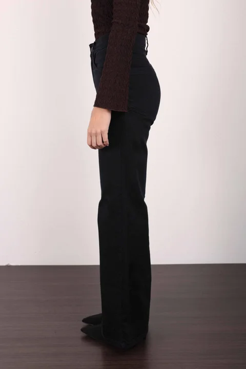 WIDE LEG GEA BLACK