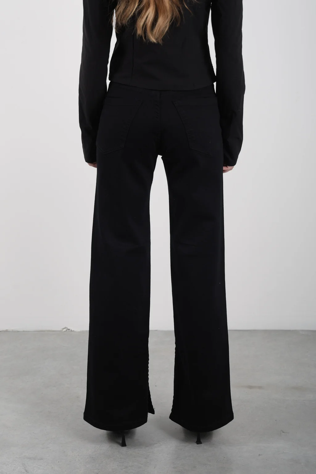WIDE LEG GEA BLACK