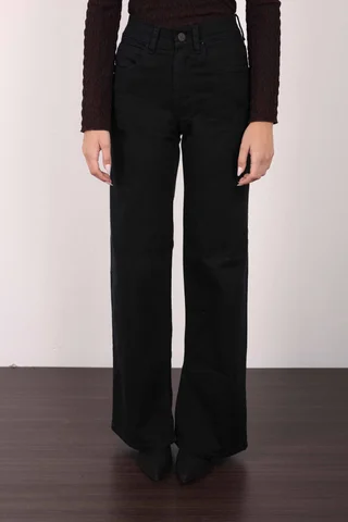 WIDE LEG GEA BLACK - Vista 2
