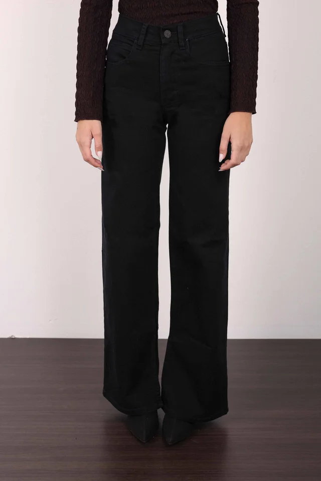 WIDE LEG GEA BLACK