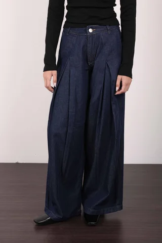 SUPER WIDE LEG HYBRID BLUE - Vista 1