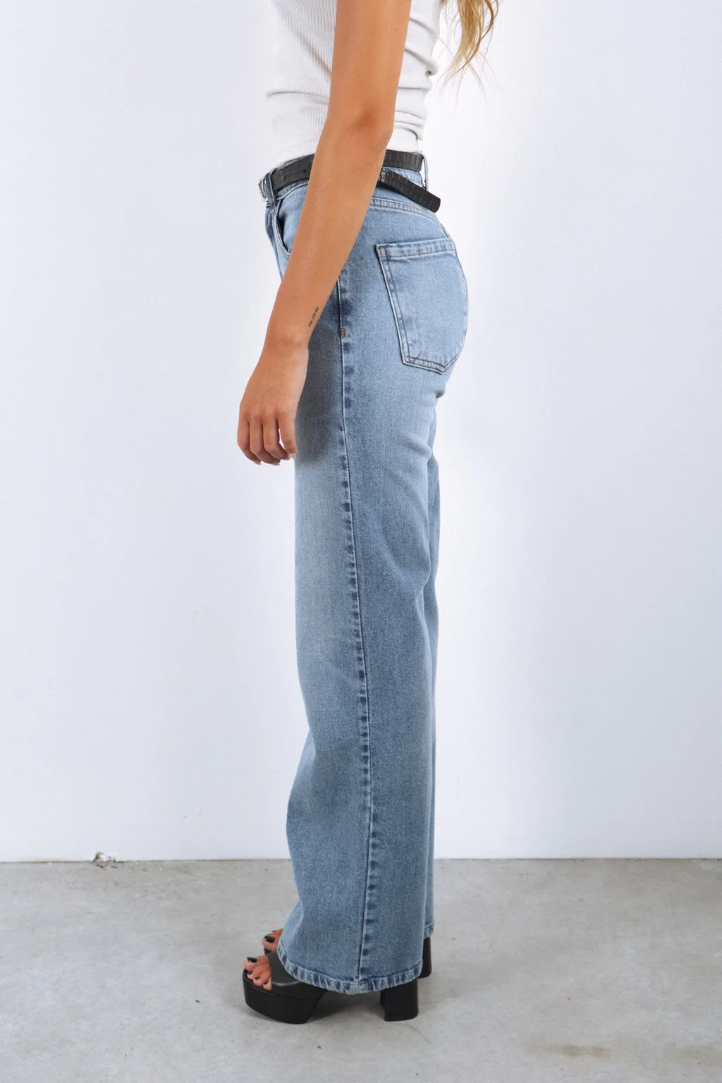 WIDE LEG GEA BLUE - 4