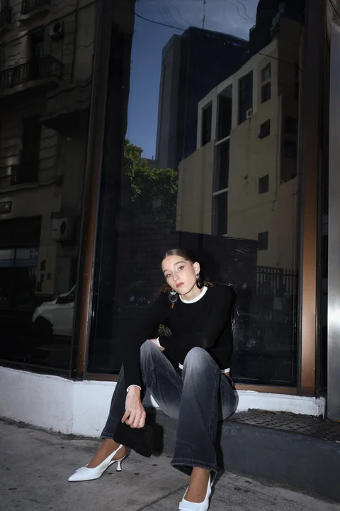 WIDE LEG DRIVE BLACK