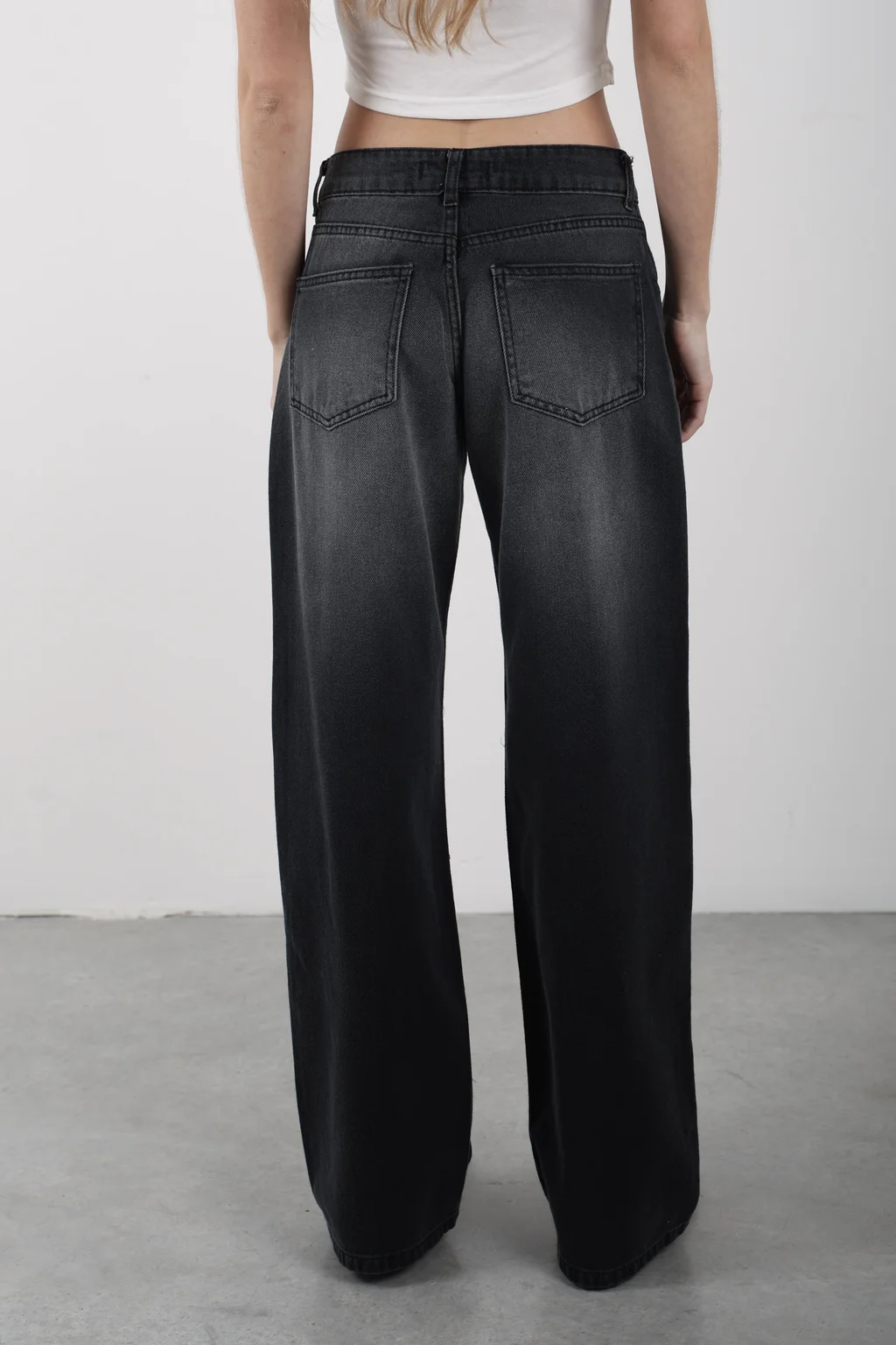 WIDE LEG HADES BLACK