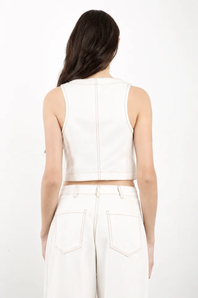 CHALECO PARIS BLANCO