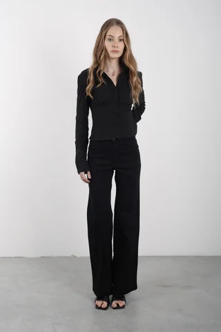 WIDE LEG GEA BLACK - Vista 1