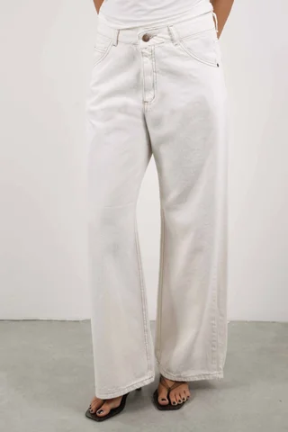 WIDE LEG AURA MILK - Vista 2