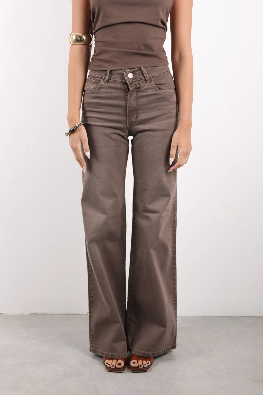 WIDE LEG GEA CANELA - 1