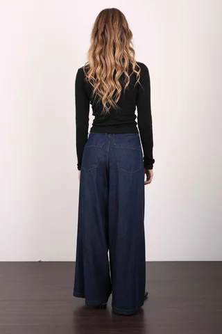 SUPER WIDE LEG HYBRID BLUE - Vista 3