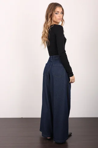 SUPER WIDE LEG HYBRID BLUE - Vista 6