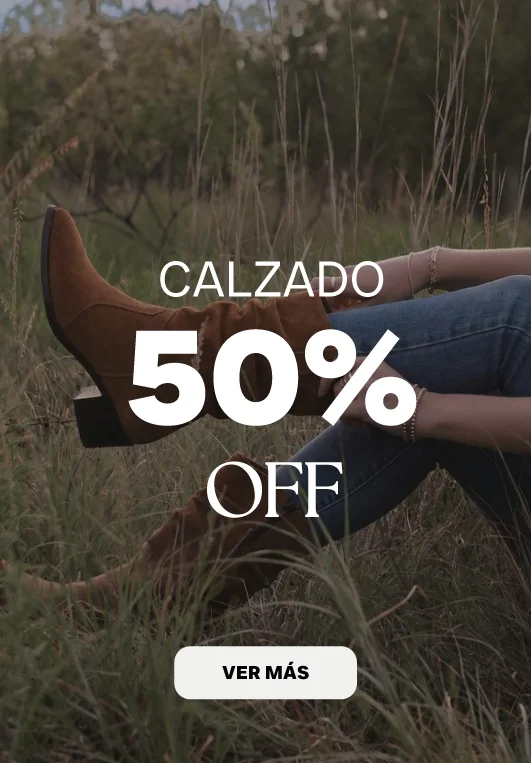 calzado 50%