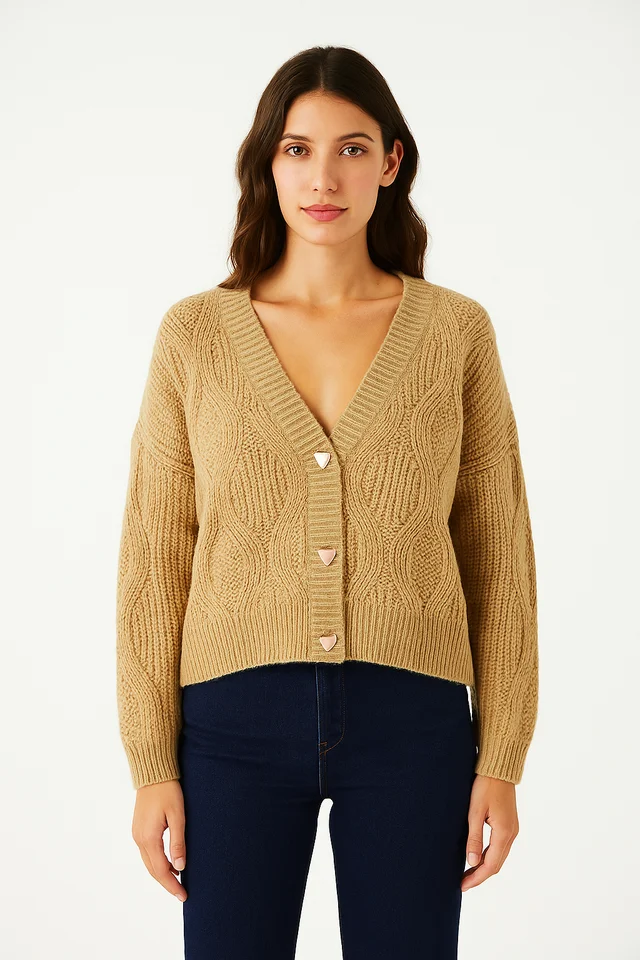 SN1561 - CARDIGAN BURDEOS
