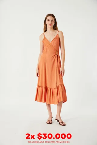 VN2502 - VESTIDO GRANA - Vista 1