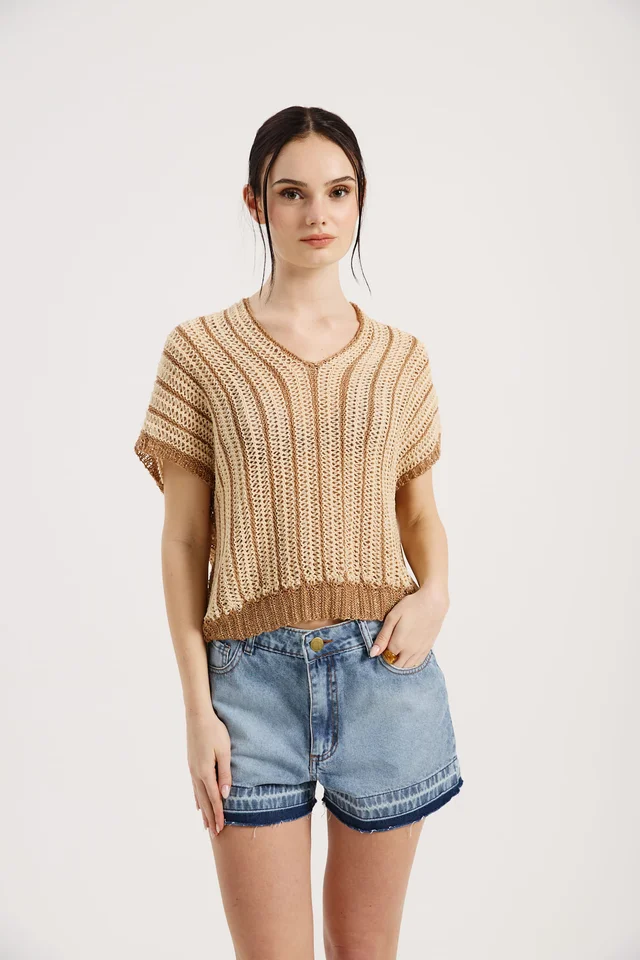 RC2607 - REMERA TEJIDA OLI
