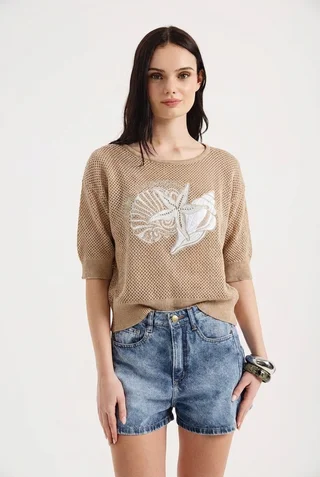 SN2710 - SWEATER CORAL - Vista 1