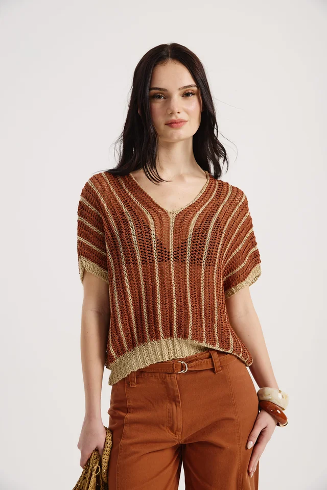 RC2607 - REMERA TEJIDA OLI
