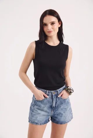 SN2638 - MUSCULOSA TEJIDA ZINNIA - Vista 2