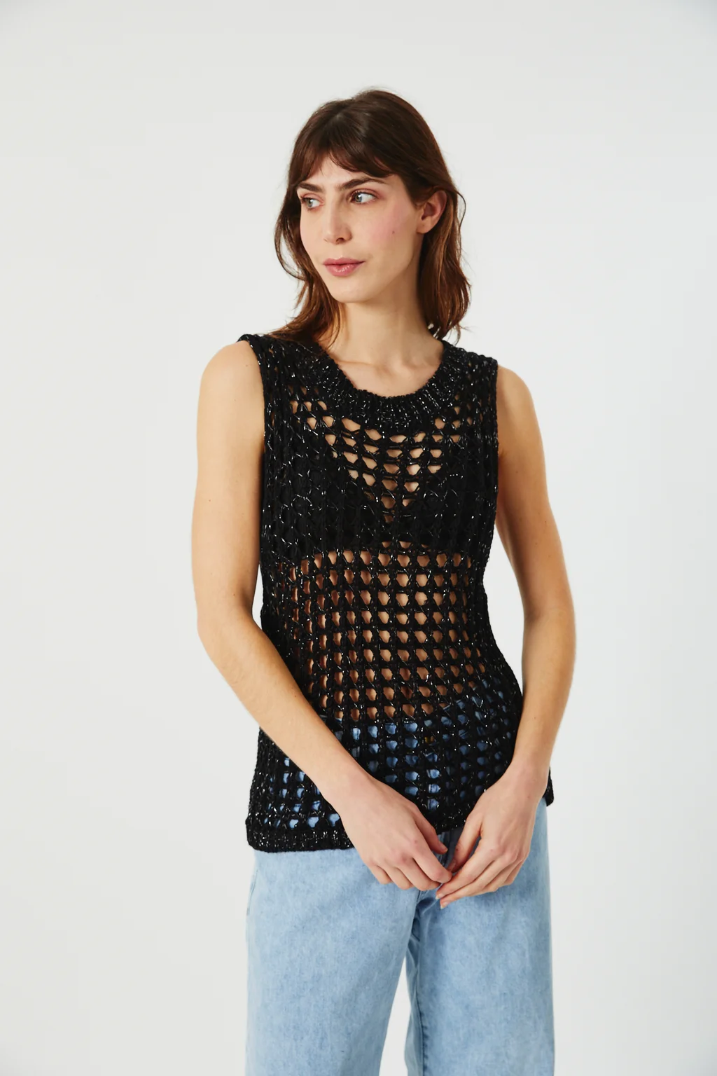 SN2512 - MUSCULOSA TEJIDA ALHANDRA - 0