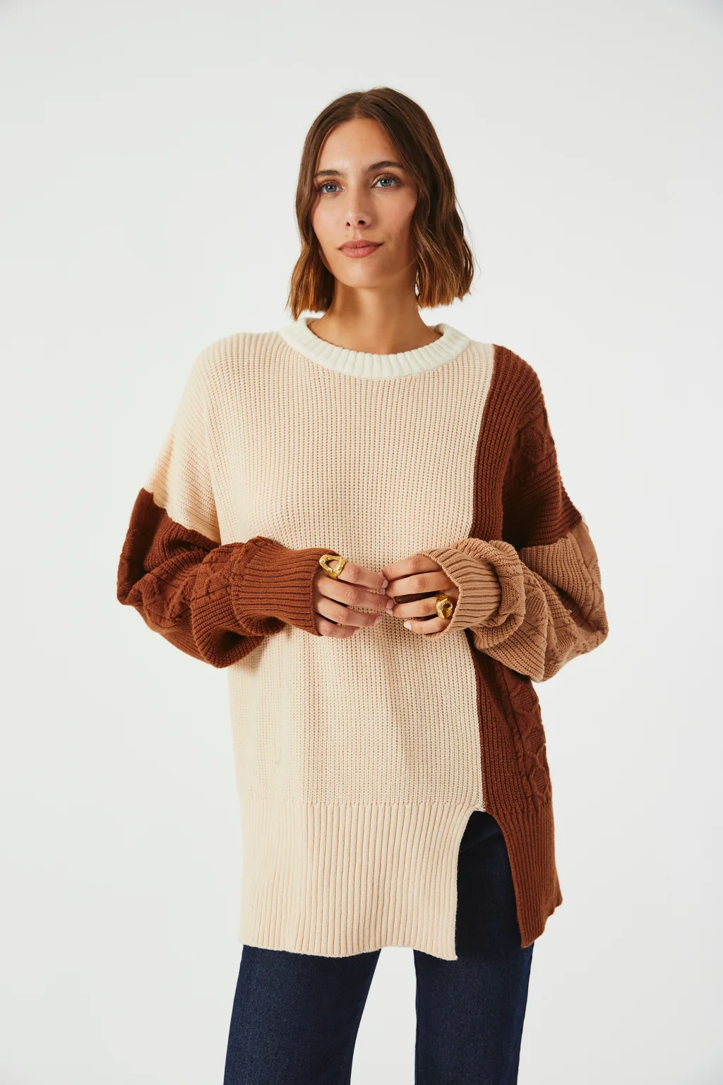 SN1525 - SWEATER REDLIN