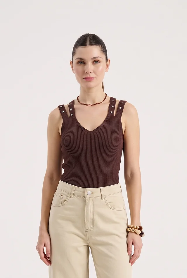 SN2706 - MUSCULOSA TEJIDA MALIBU