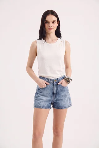 SN2638 - MUSCULOSA TEJIDA ZINNIA - Vista 1