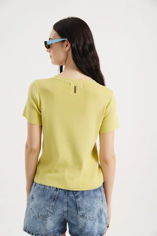 SN2636 - REMERA TEJIDA LIRIUM - Vista 2