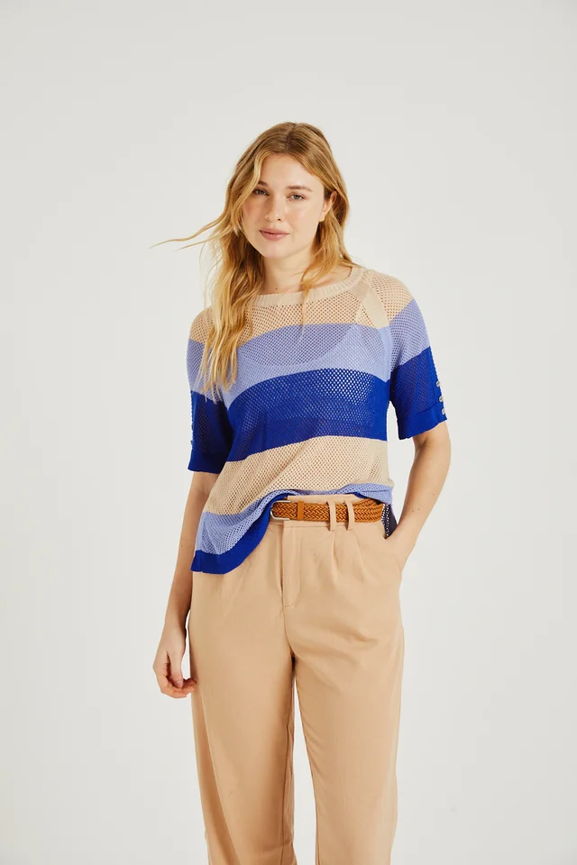 SN2650 - REMERA TEJIDA BAMBU