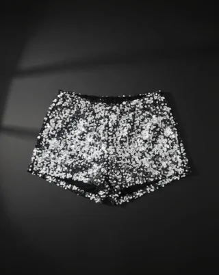 Short Lentejuela Tiro Bajo - Vista 1