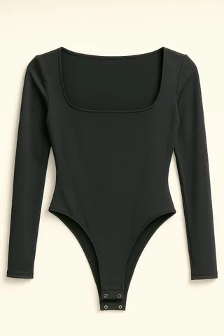 Body Lycra escote cuadrado - Vista 2